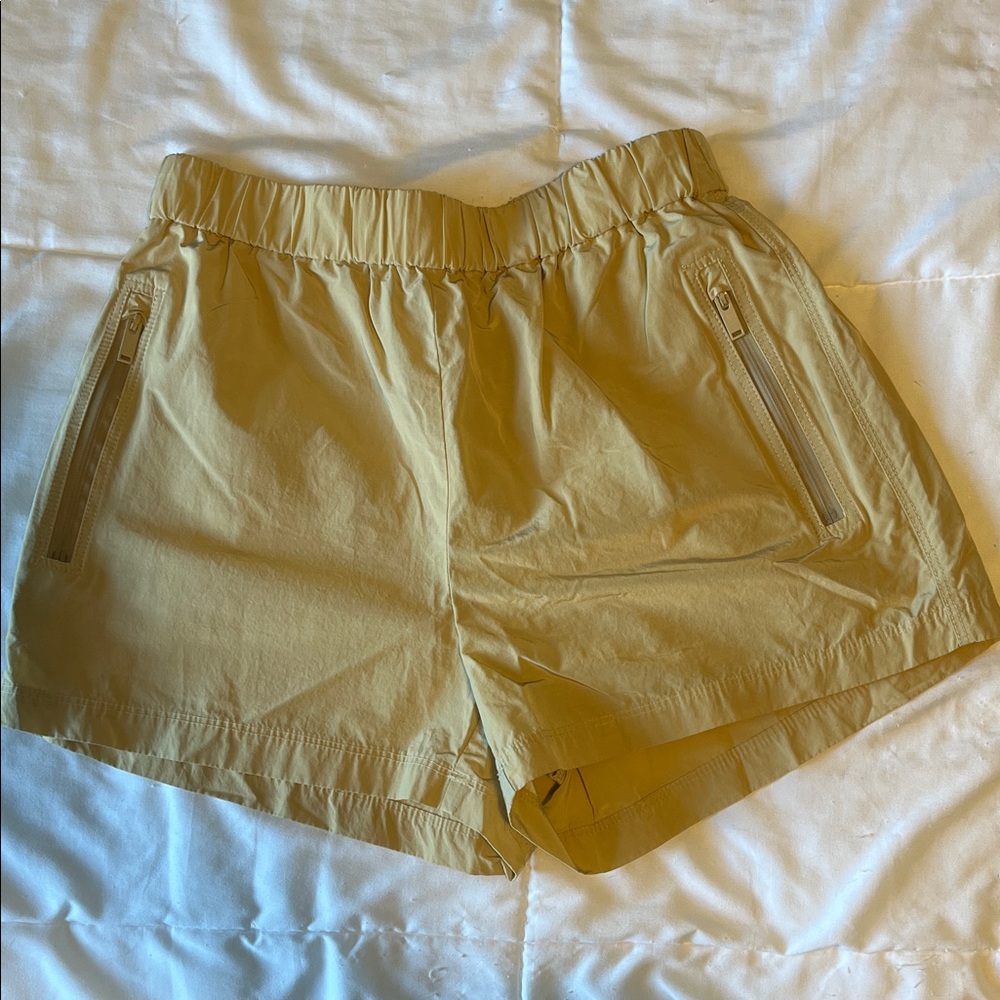 Babaton Light Tan Athletic Shorts